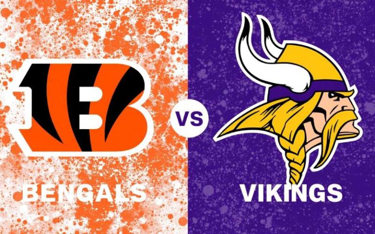 Bengals vs Vikings match player stats 2025