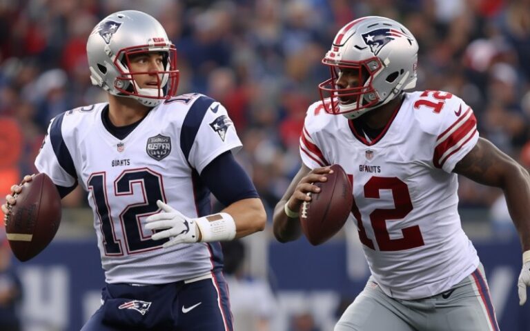 New England Patriots vs New York Giants match player stats